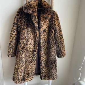 J Crew Cheetah Jacket XXS